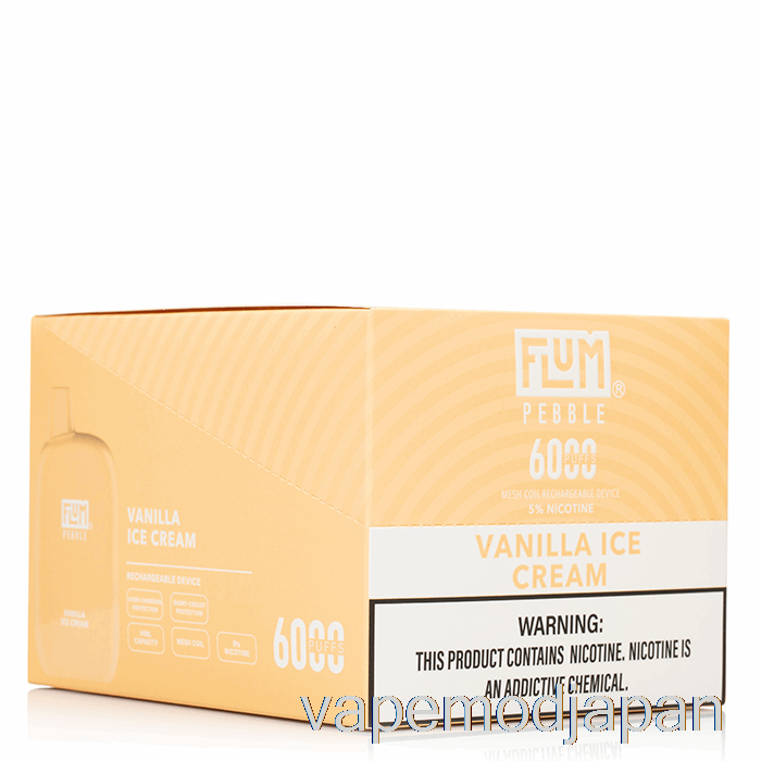 Vape Japan 【10個セット】flum Pebble 6000 使い捨て